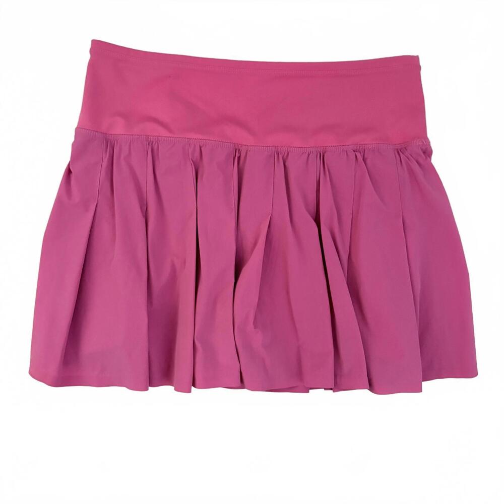 Joy Lab | Women’s Bubblegum Pink Pleated Activewear Skirt Under Shorts Size M